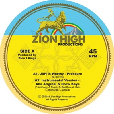 CD Shop - ZION I KINGS JAH IS WORTHY / THE RAINBOW