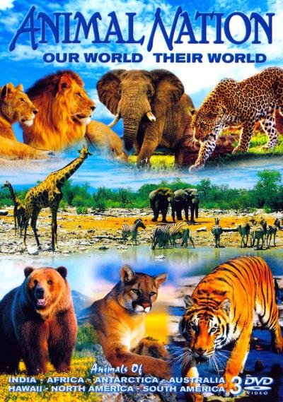 CD Shop - DOCUMENTARY ANIMAL NATION. ANIMALS OF INDIA,AFRICA