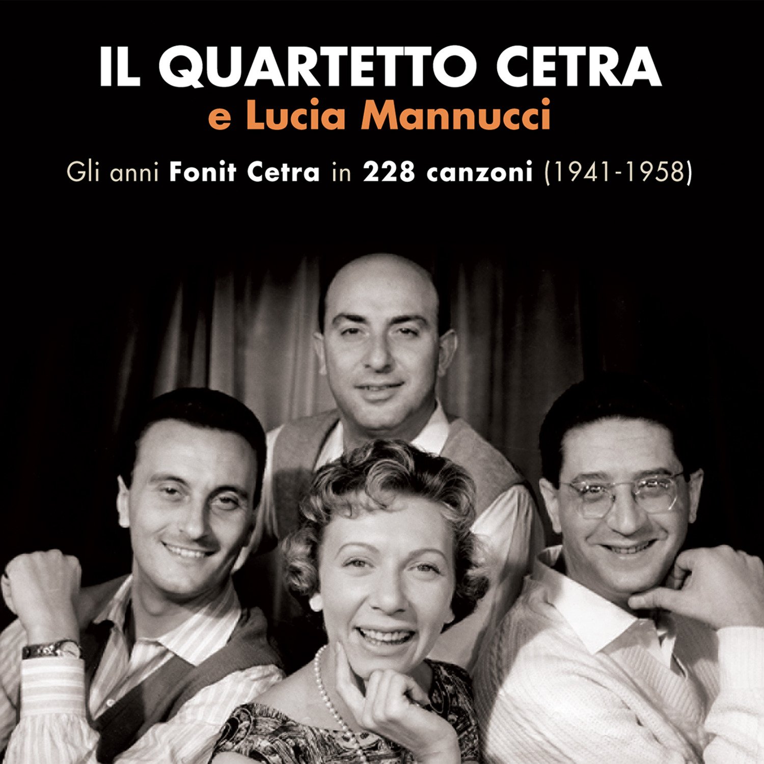 CD Shop - QUARTETTO CETRA GLI ANNI FONIT CETRA IN 228 CANZONI (1941-1958)