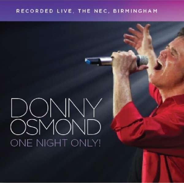 CD Shop - OSMOND, DONNY ONE NIGHT ONLY