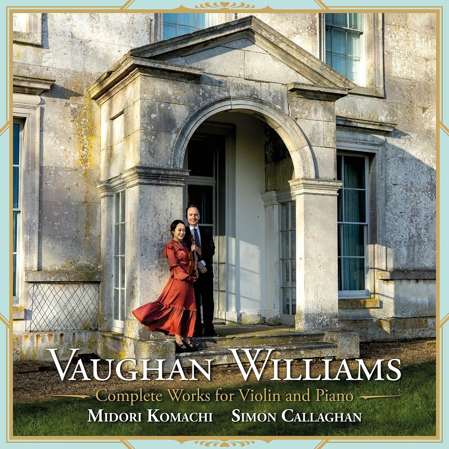 CD Shop - KOMACHI, MIDORI & SIMON C VAUGHAN WILLIAMS: COMPLETE WORKS FOR VIOLIN AND PIANO