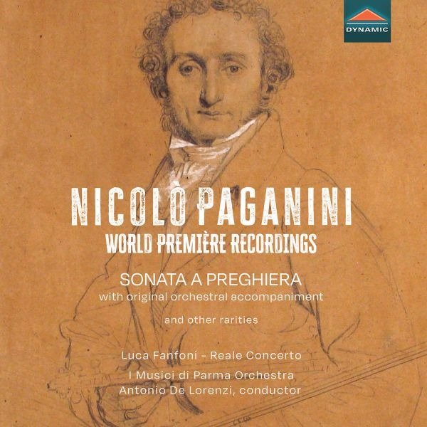 CD Shop - FANFONI, LUCA NICCOLO PAGANINI: WORLD PREMIERE RECORDINGS - SONATA A PREGHIERA