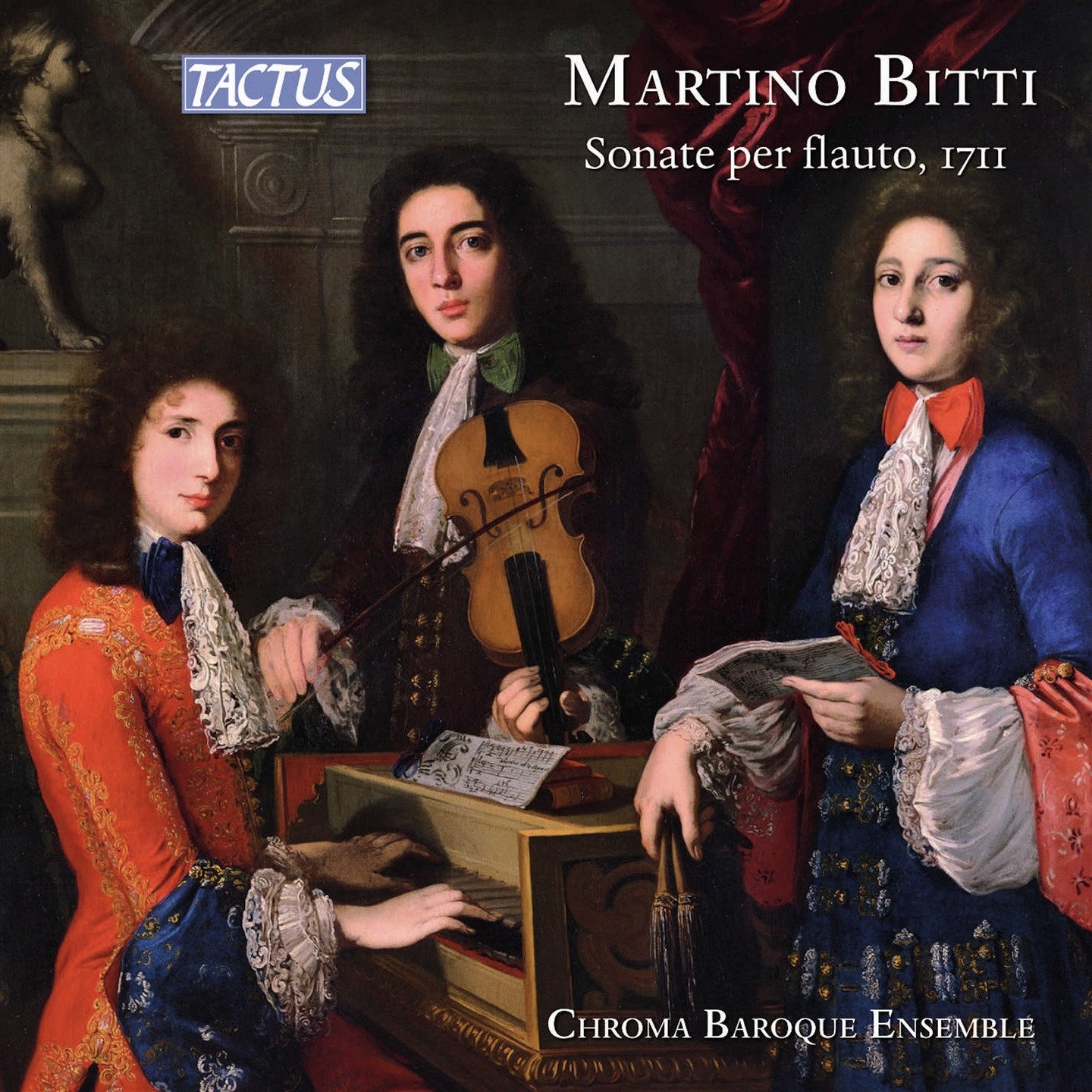 CD Shop - CHROMA BAROQUE ENSEMBLE MARTINO BITTI: SONATE PER FLAUTO, LONDRA 1711