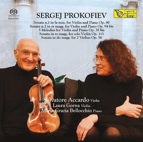 CD Shop - ACCARDO, SALVATORE Prokofiev: Works For Solo and Accompanied Violin