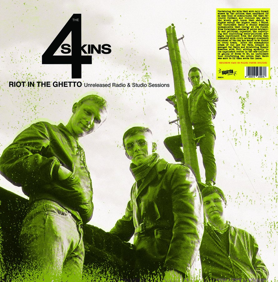 CD Shop - 4 SKINS RIOT IN THE GHETTO