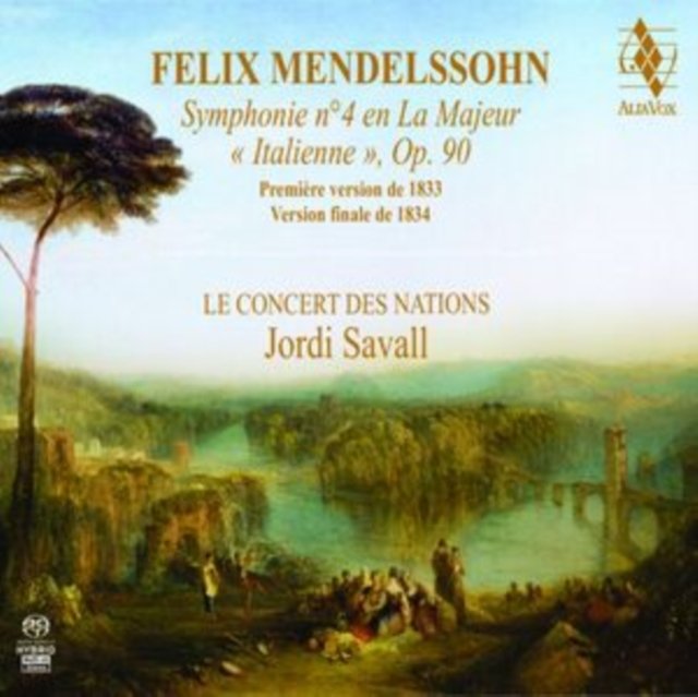 CD Shop - LE CONCERT DES NATIONS / Mendelssohn: Symphonie No.4 (Version 1833 & 1834)