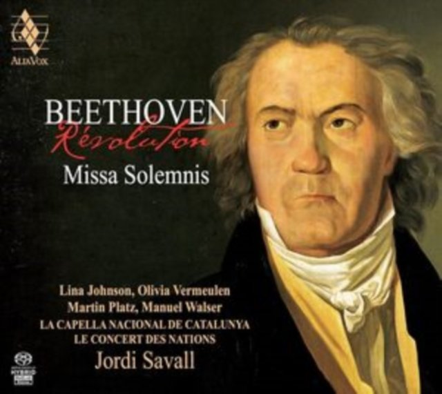 CD Shop - LE CONCERT DES NATIONS / Beethoven Missa Solemnis