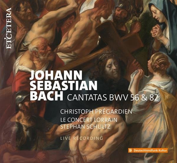 CD Shop - PREGARDIEN, CHRISTOPH/LE BACH KANTATEN BWV 56 & 82