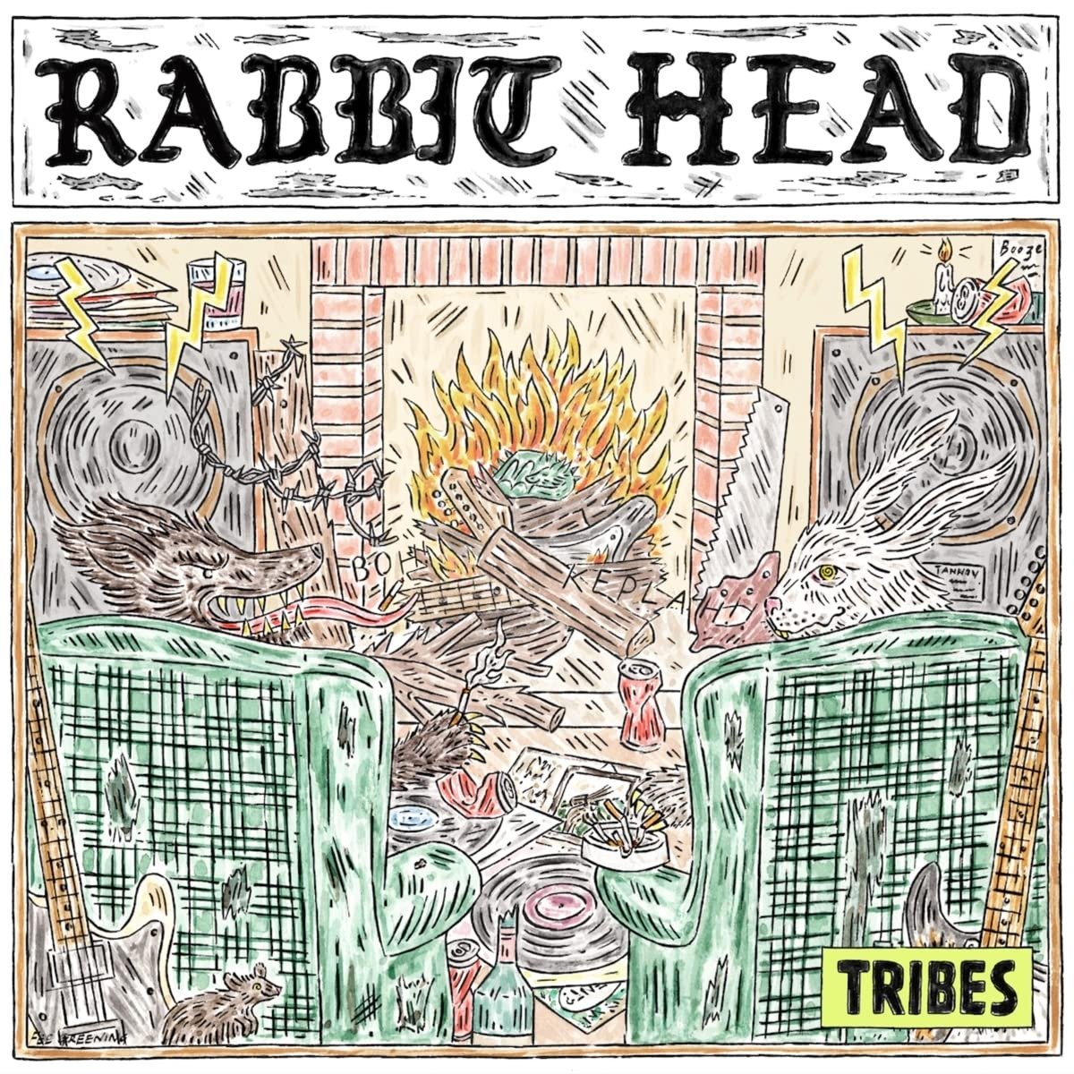 CD Shop - TRIBES RABBIT HEAD