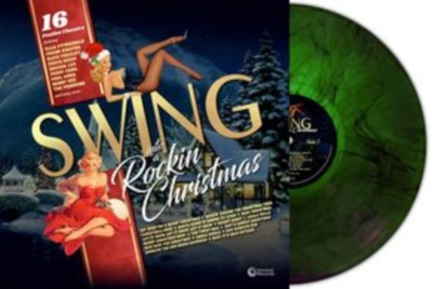CD Shop - VARIOUS SWING INTO A ROCKIN CHRISTMAS (GREEN MARBLE VINYL)