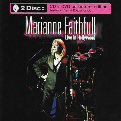 CD Shop - FAITHFULL, MARIANNE LIVE IN HOLLYWOOD
