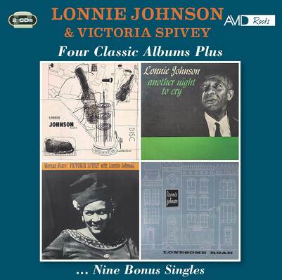 CD Shop - JOHNSON, LONNIE & VICT... FOUR CLASSIC ALBUMS PLUS