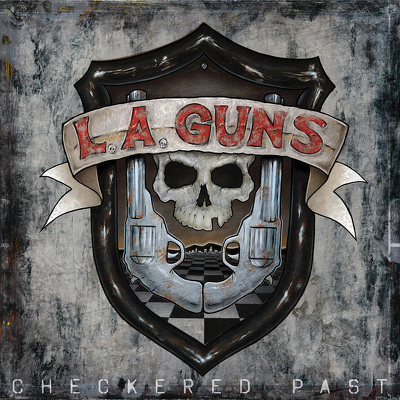 CD Shop - L.A.GUNS CHECKERED PAST
