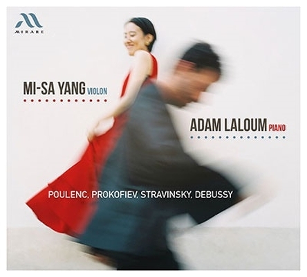 CD Shop - YANG, MI-SA / ADAM LALOUM POULENC, PROKOFIEV, STRAVINSKY, DEBUSSY (WORKS FOR VIOLIN AND PIANO)