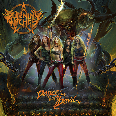 CD Shop - BURNING WITCHES DANCE WITH THE DEVIL