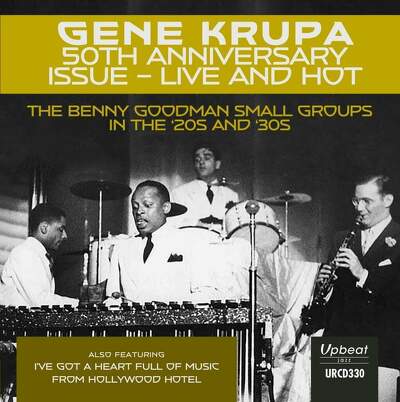 CD Shop - KRUPA, GENE LIVE AND HOT - 50TH ANNIVERSARY ISSUE