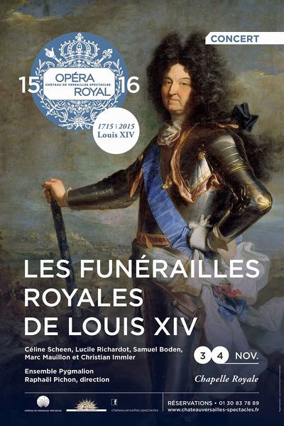 CD Shop - PYGMALION / RAPHAEL PICHON LES FUNERAILLES ROYALES DE LOUIS XIV