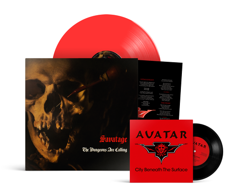 CD Shop - SAVATAGE THE DUNGEONS ARE CALLING RED
