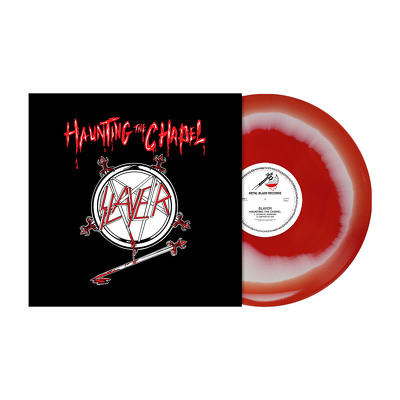 CD Shop - SLAYER HAUNTING THE CHAPEL RED WHITE L