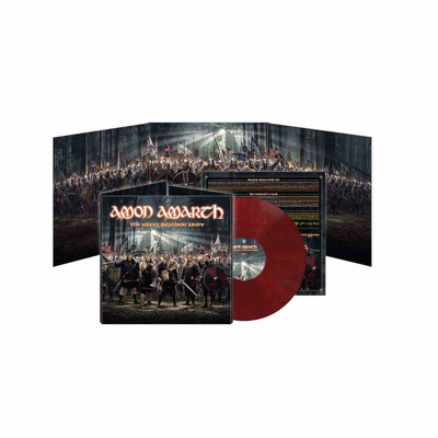 CD Shop - AMON AMARTH THE GREAT HEATHEN ARMY RED