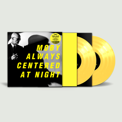 CD Shop - MOBY ALWAYS CENTERED AT NIGHT YELLOW L