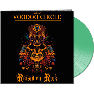 CD Shop - VOODOO CIRCLE RAISED ON ROCK GREEN LTD