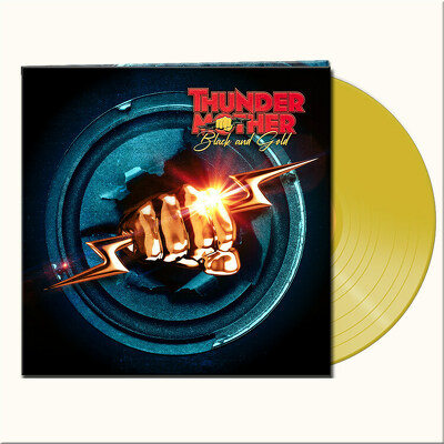 CD Shop - THUNDERMOTHER BLACK AND GOLD YELLOW LT