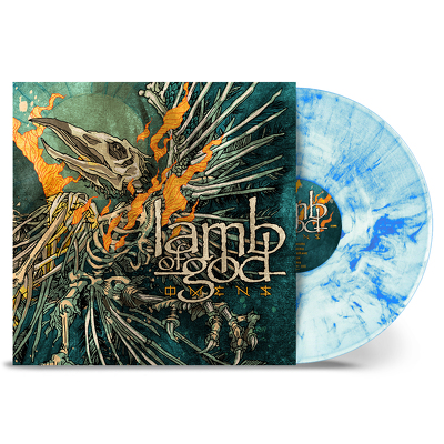 CD Shop - LAMB OF GOD OMENS WHITE / BLUE LTD.