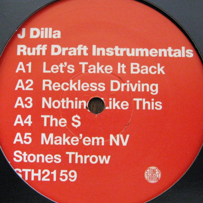 CD Shop - J DILLA RUFF DRAFT INSTRUMENTALS