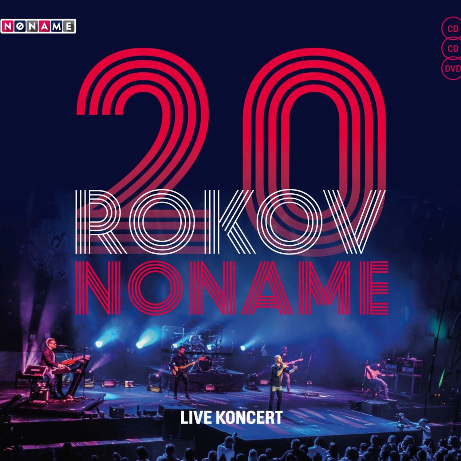 CD Shop - NO NAME 20 ROKOV / LIVE KONCERT (2CD+DVD)