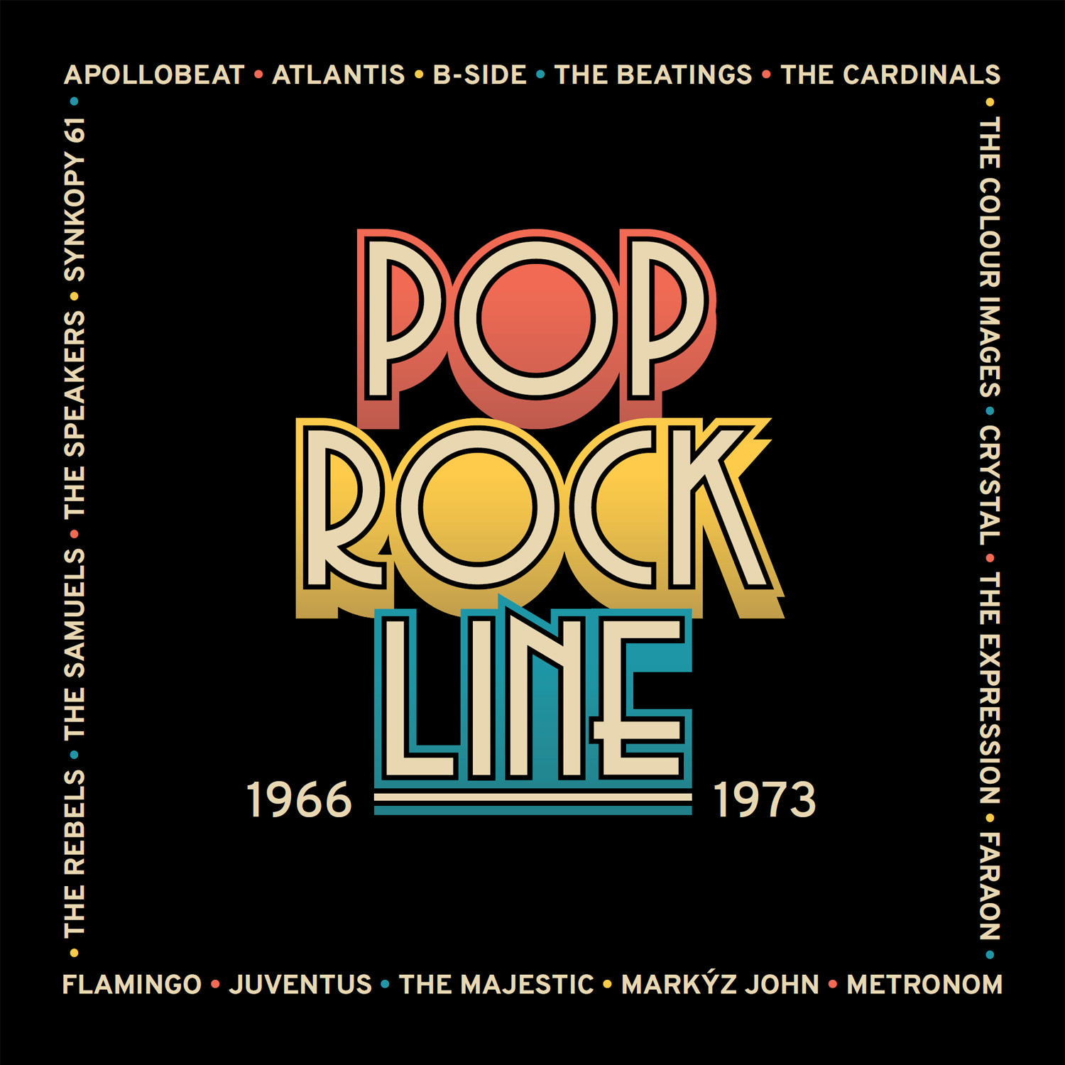 CD Shop - VARIOUS POP ROCK LINE 1966-1973