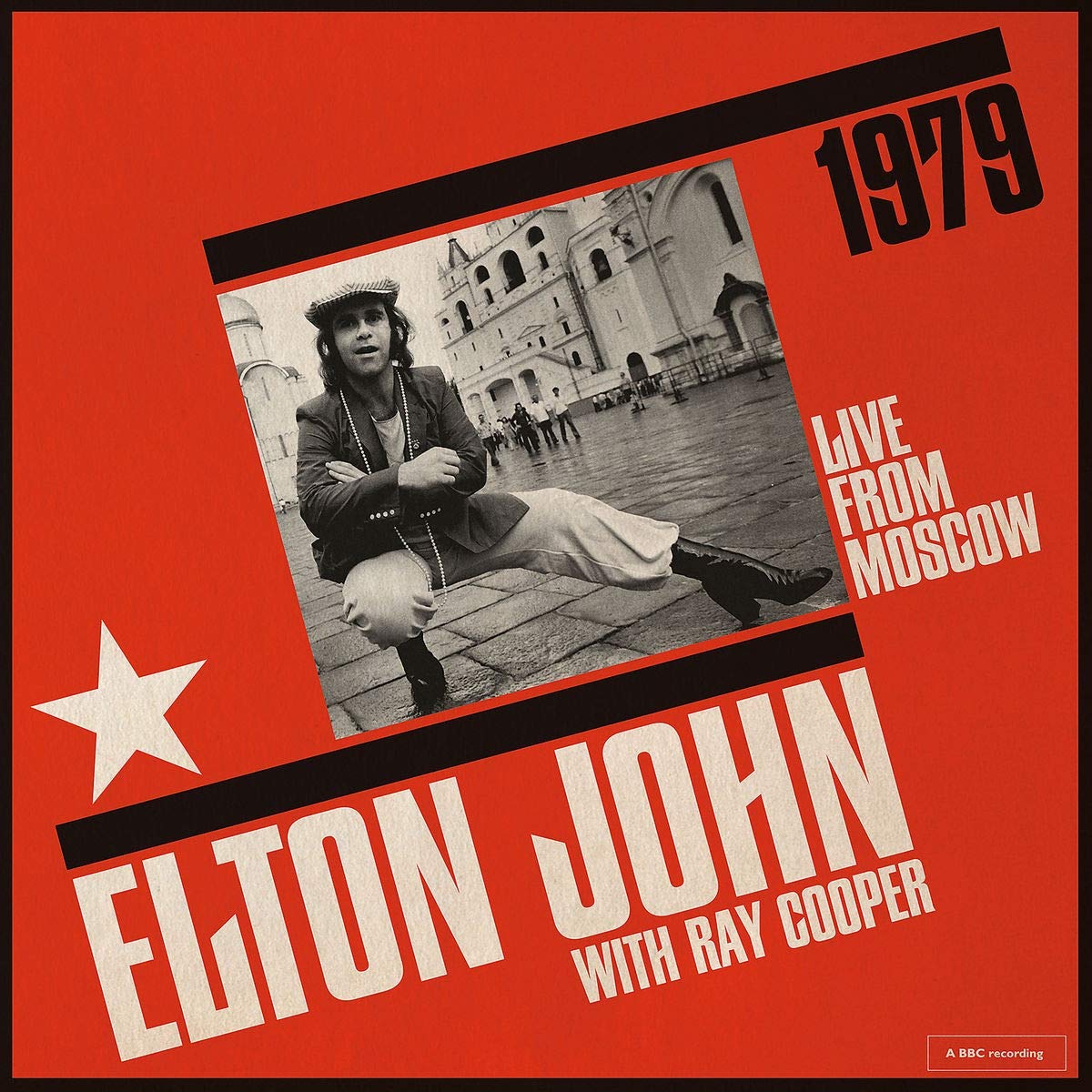 CD Shop - JOHN ELTON LIVE FROM MOSCOW-BLACK LP