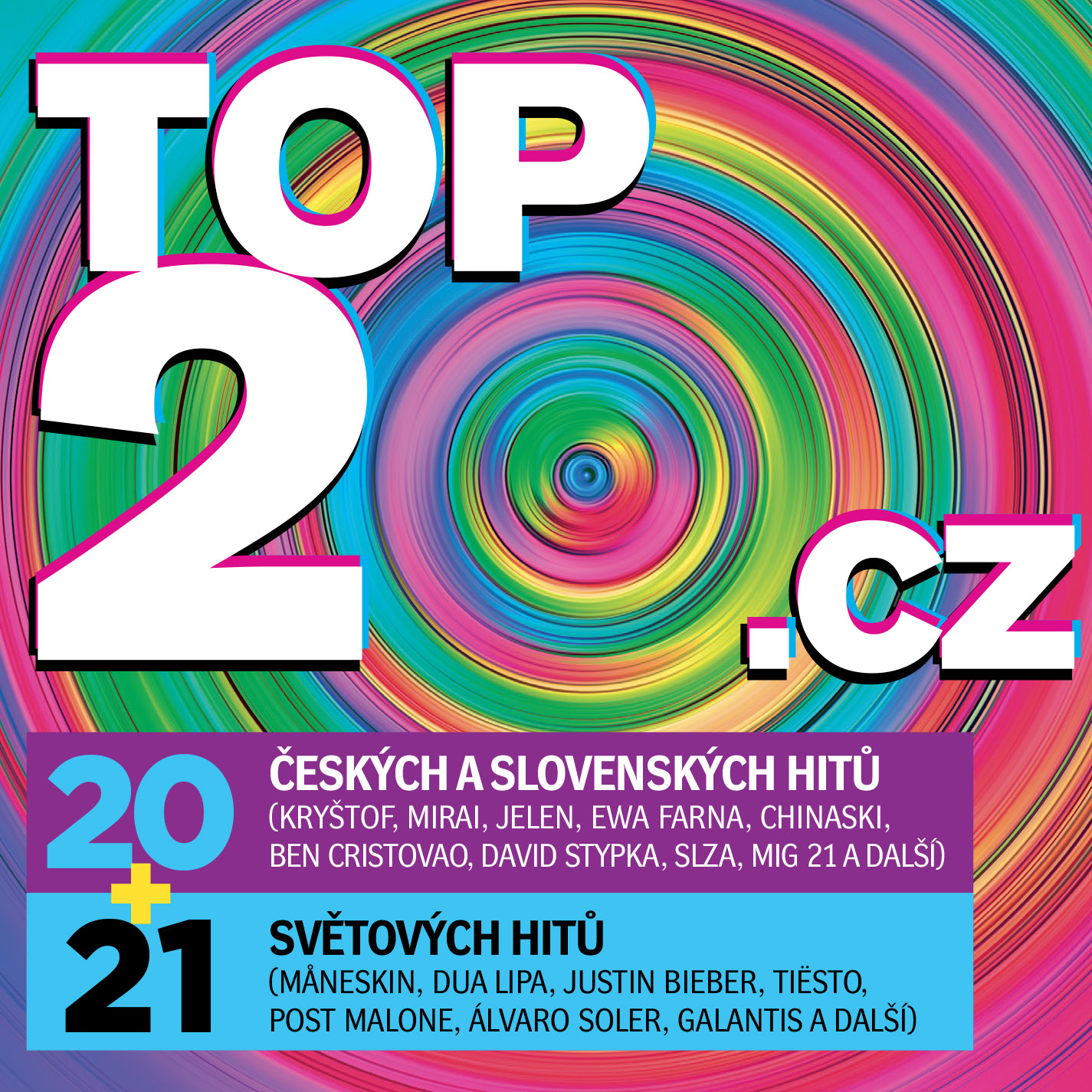 CD Shop - RUZNI/POP NATIONAL TOP20.CZ 2021/2