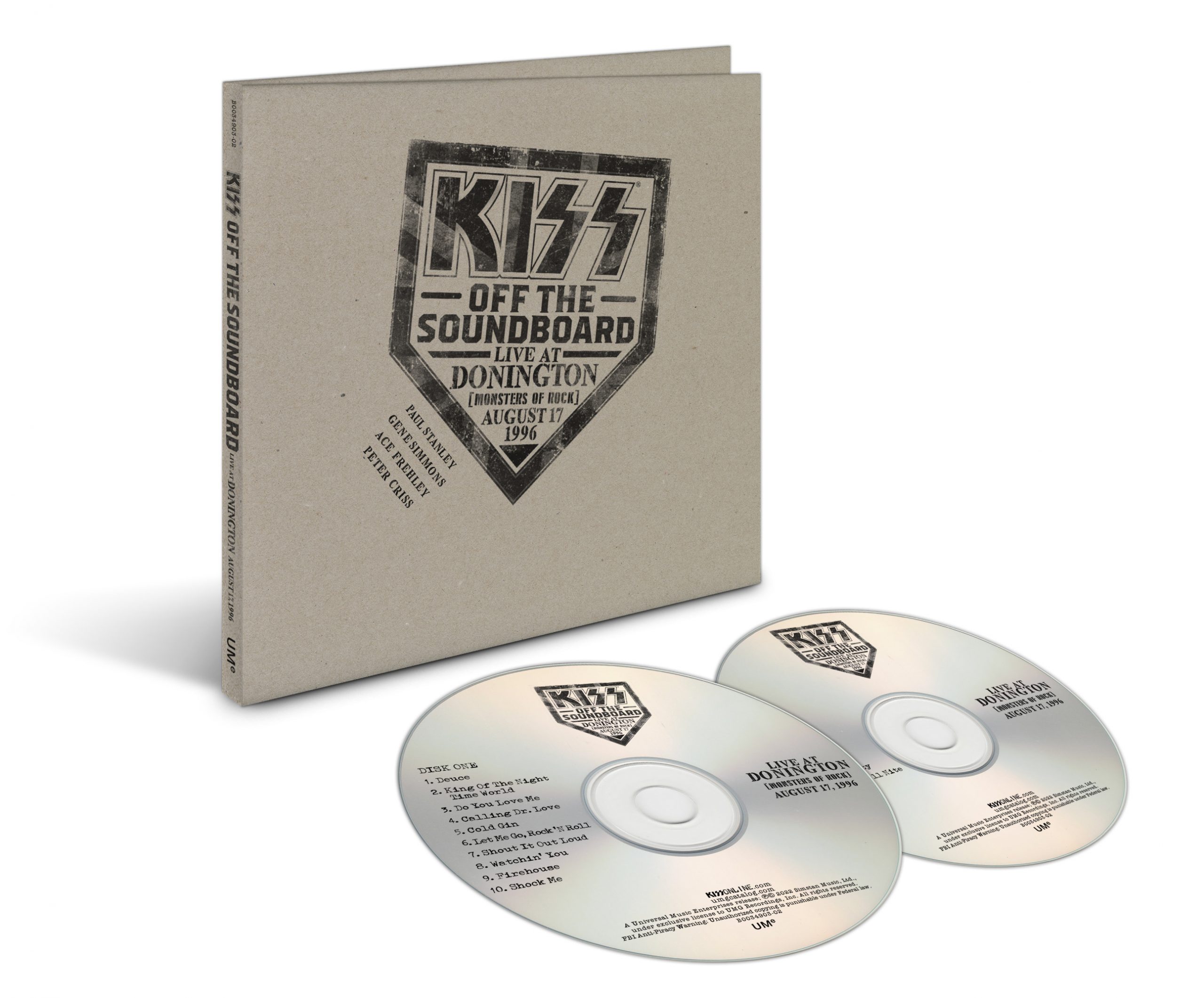 CD Shop - KISS KISS Off The Soundboard: Live In Donington