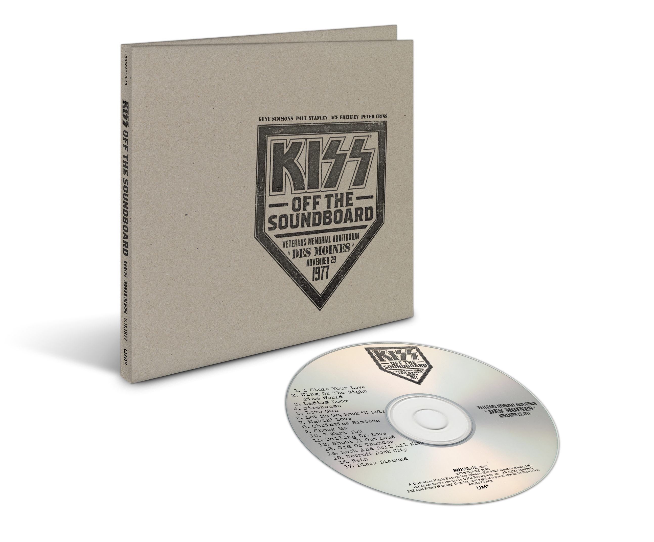 CD Shop - KISS KISS Off The Soundboard: Live In Des Moines