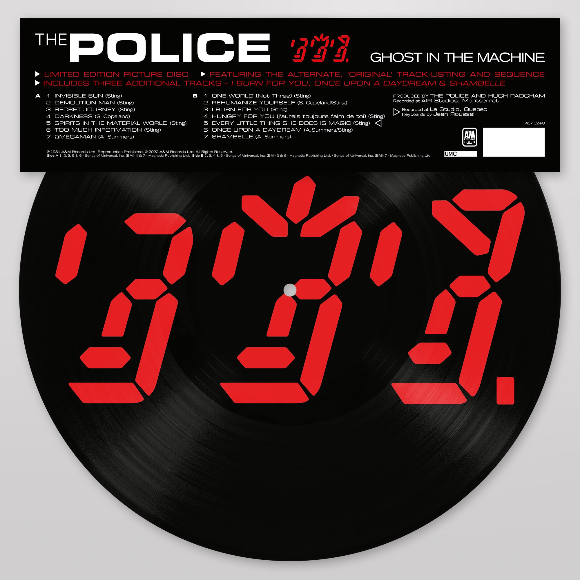 CD Shop - POLICE Ghost In The Machine