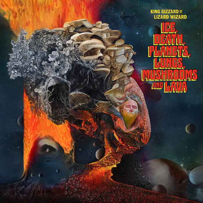 CD Shop - KING GIZZARD & THE LIZARD ICE, DEATH, PLANETS, LUNGS, MUSHROOM AND LAVA