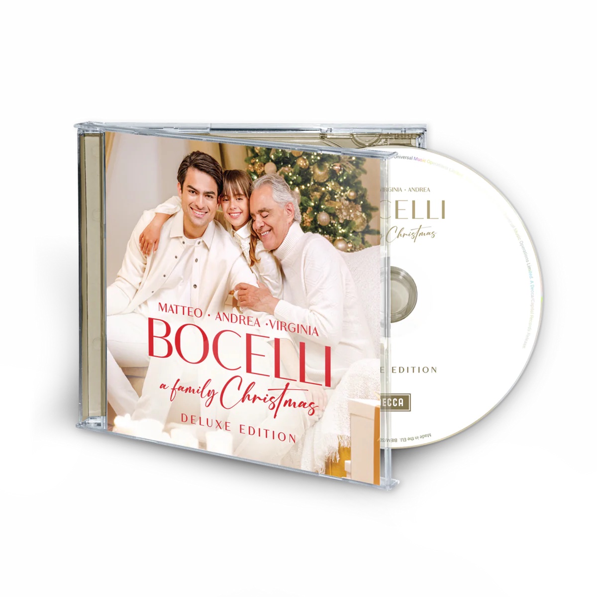 CD Shop - BOCELLI, MATTEO/ANDREA BO A FAMILY CHRISTMAS