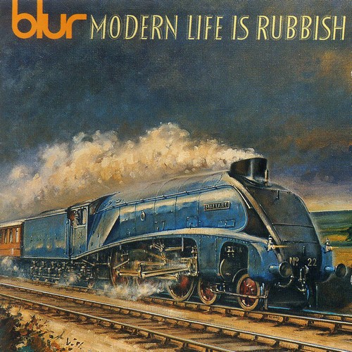CD Shop - BLUR MODERN LIFE IS RUBBISH (ORANGE VINYL ALBUM)