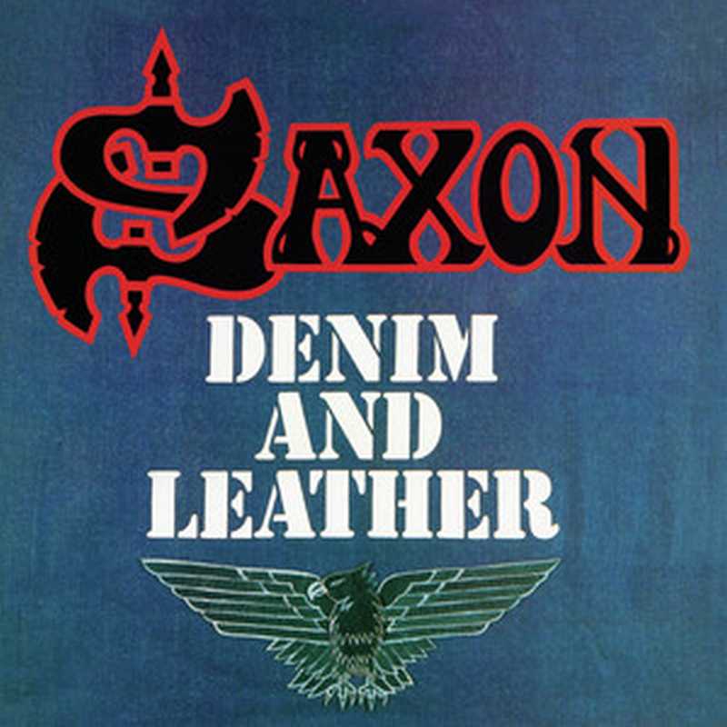 CD Shop - SAXON DENIM AND LEATHER